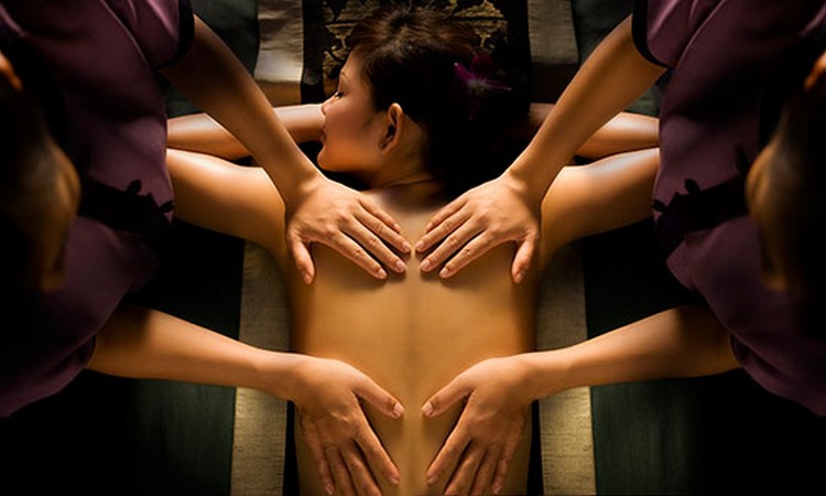 luxury four hands massage in dubai